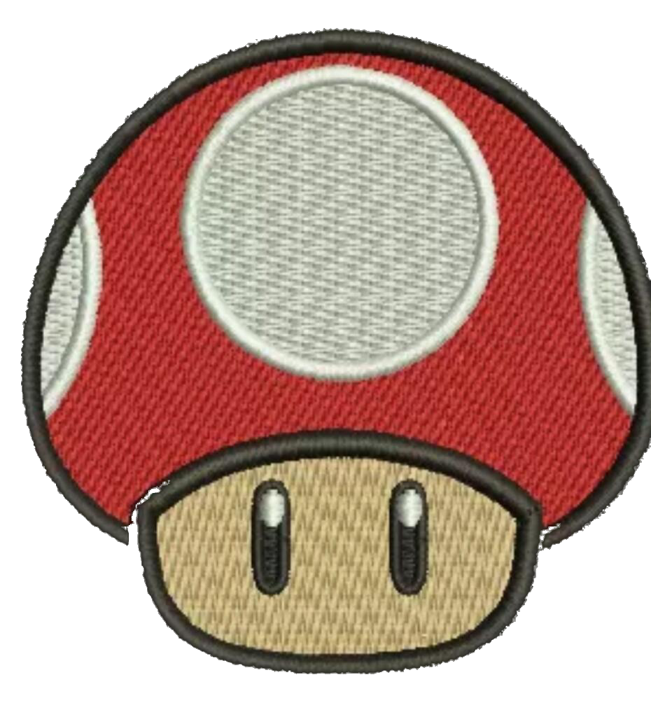 Mario Iron-On Patch
