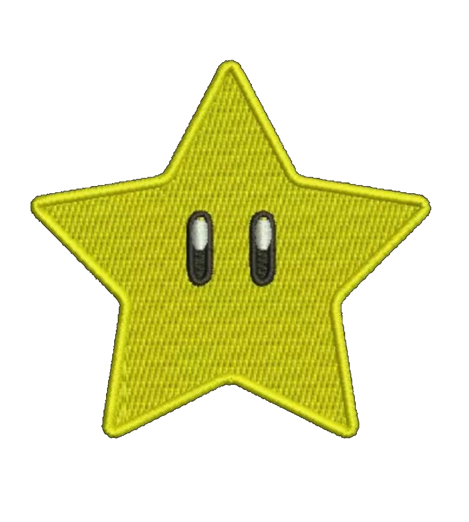 Mario Star Power-Up Iron-On Patch – Royal Rogers